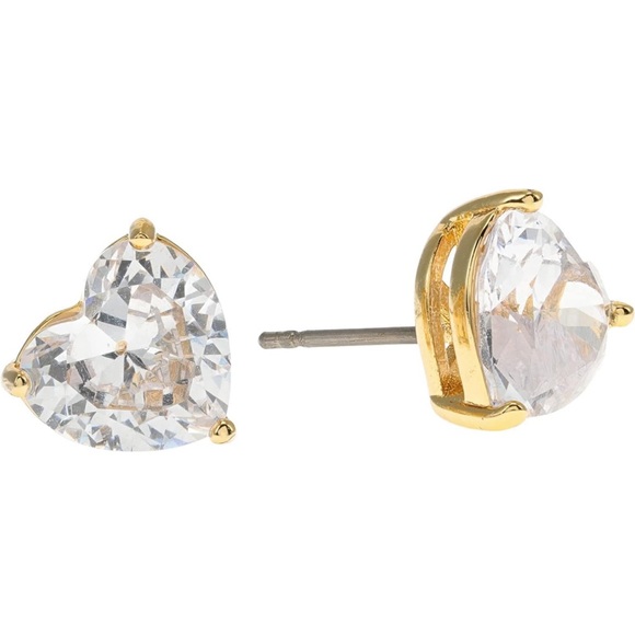 NWT! Kate Spade Heart Studs Earrings - Picture 4 of 4